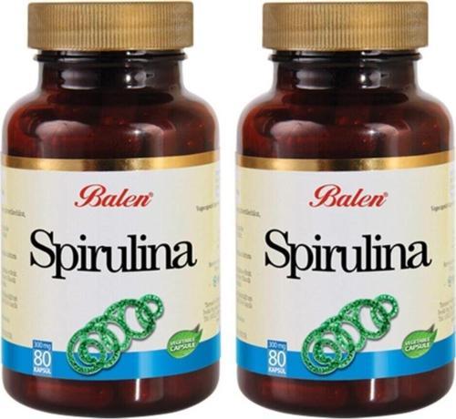 Spirulina Mavi-Yeşil Alg 80 Kapsül X 2 Adet