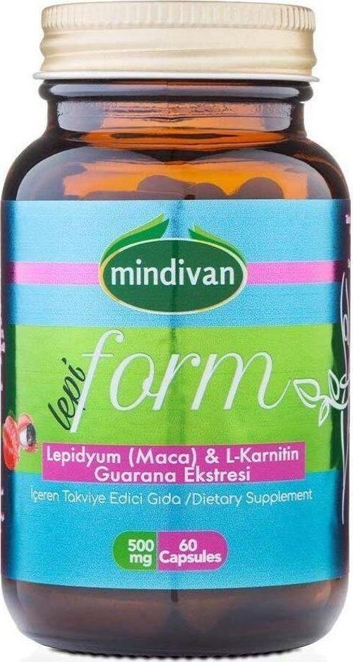 Lepi Form Lepidyum & L-Carnitine 500 Mg 60 Kapsül