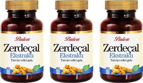 Zerdeçal Ekstraktı 325 Mg 60 Kapsül X 3 Adet