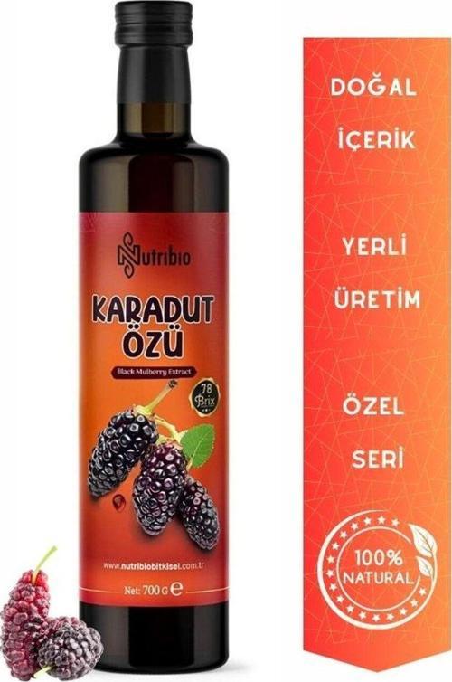 Soğuk Sıkım Karadut Özü 700 Gr