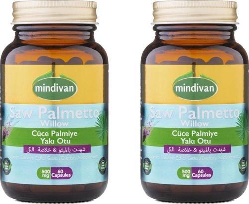Saw Palmetto For Men 500 Mg 60 Capsules X2 Piece