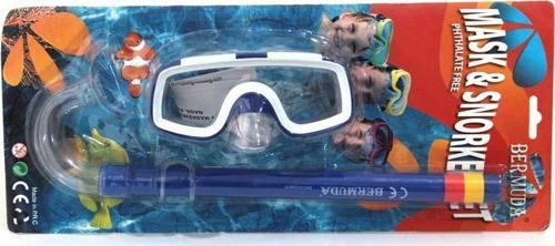 Phthalate Free Maske Şnorkel Set MAVİ