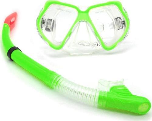 Safari Sea Discovery Maske Şnorkel Set YEŞİL