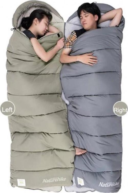 M180S Pongee Pamuklu Uyku Tulumu -8°C YEŞİL-Left