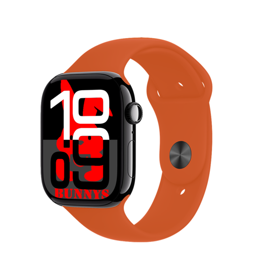 Apple iPhone X Uyumlu Turuncu Akıllı Saat Watch10 2025 Hediyeli AMOLED EKRAN