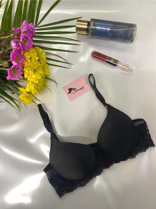 İç Giyim Dolgulu Sütyen S-160 Siyah Siyah 75