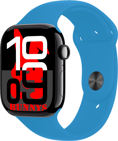 Apple iPhone 12 Pro Uyumlu Açık Mavi Akıllı Saat Watch10 2025 Hediyeli AMOLED EKRAN
