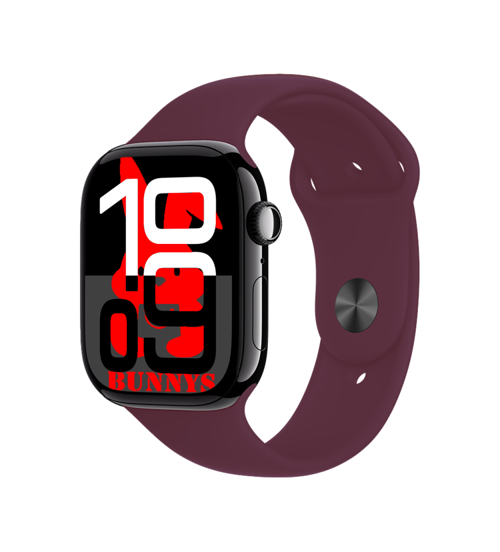 Apple iPhone 12 Uyumlu Bordo Akıllı Saat Watch10 2025 Hediyeli AMOLED EKRAN