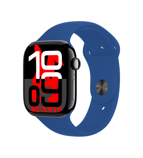 Apple iPhone 13 mini Uyumlu Mavi Akıllı Saat Watch10 2025 Hediyeli AMOLED EKRAN