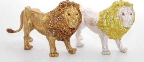 Swarovski Taşlı Tekli Aslan