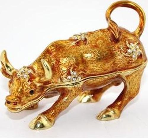 Swarovski Taşlı Tekli Boğa Model 2
