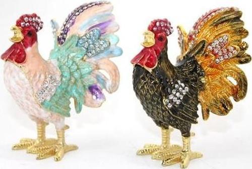 Swarovski Taşlı Tekli Horoz Model 2