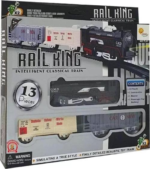 DUMAN DMNTL01 KUTUDA PİLLİ TREN SETİ 13 PARÇA