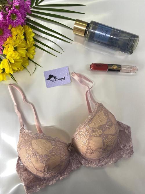 İç Giyim Dolgusuz Sütyen S-470 Lila Renk Çok Renkli 95