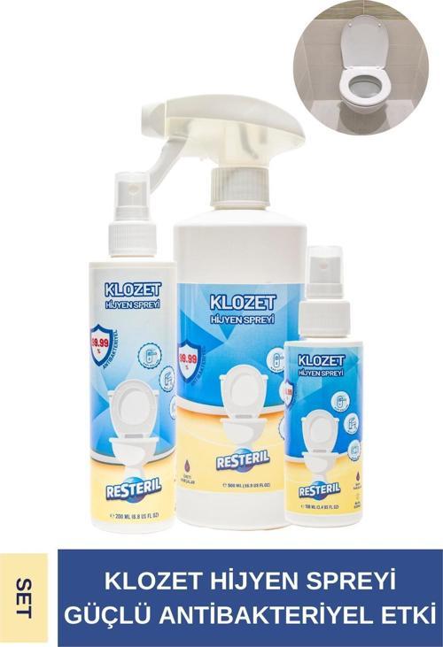 Klozet Kapağı Alkolsüz Dezenfektan Sprey Tuvalet Sterilizasyon 100-200-500 ml Hijyen Seti