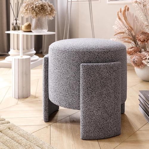 ASH 3 Ayaklı Minimalist Puf, Oturma Odası, Antre Puf