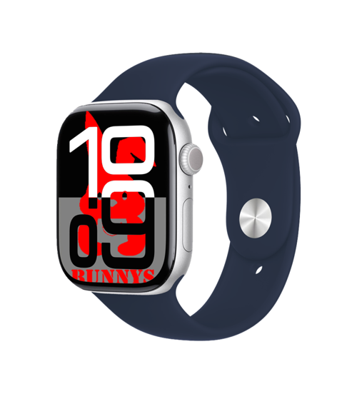 Apple iPhone 14 Uyumlu Lacivert Akıllı Saat Watch10 2025 Hediyeli AMOLED EKRAN
