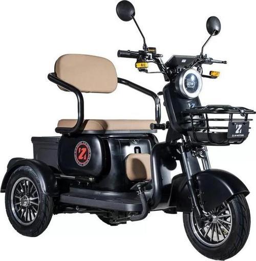 Zlin Motor Luna 3 Tekerli Elektrikli Moped (2024 Model)