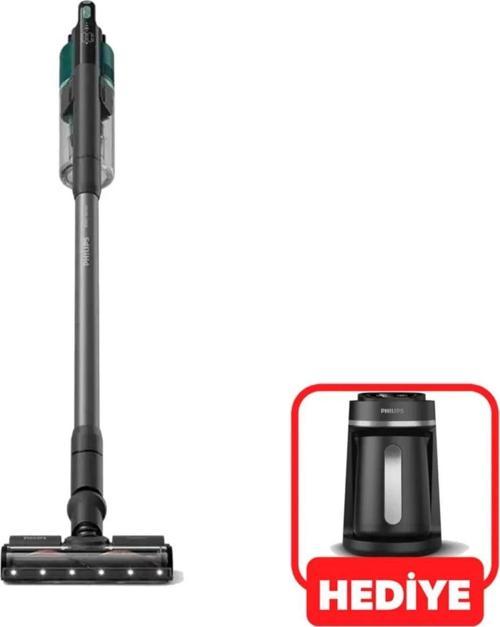 XC6557/01 CORDLESS VC AQUA DİKEY ŞARJLI SÜPÜRGE + TÜRK KAHVE MAKİNESİ HEDİYELİ