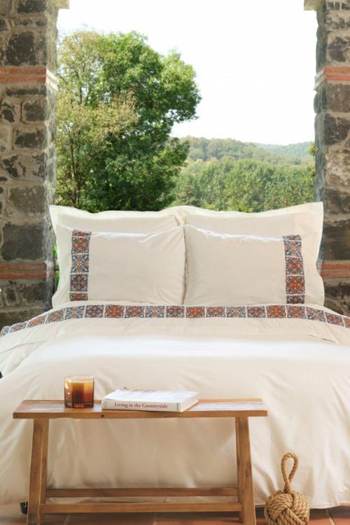 Home Fleur Multi Tek Kişilik Nakışlı Nevresim Takımı