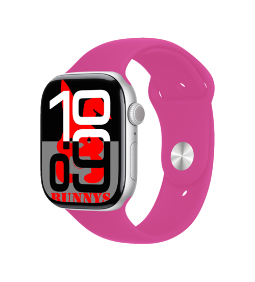 Apple iPhone 8 Uyumlu Pembe Akıllı Saat Watch10 2025 Hediyeli AMOLED EKRAN