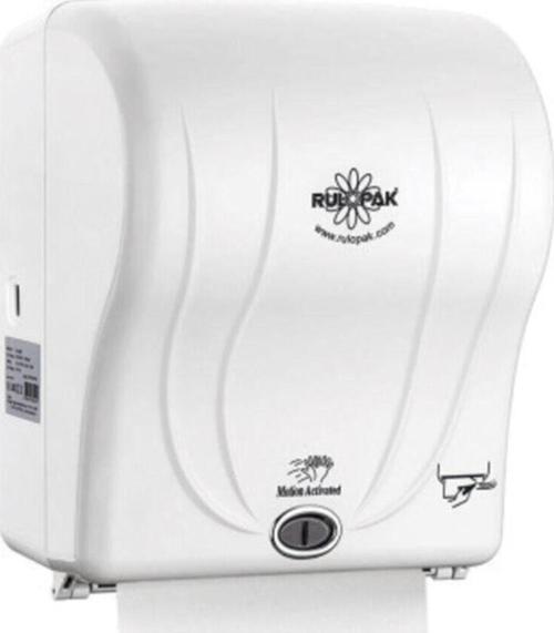 Beyaz Sensörlü Kağıt Havlu Makinesi Havlu Dispenseri