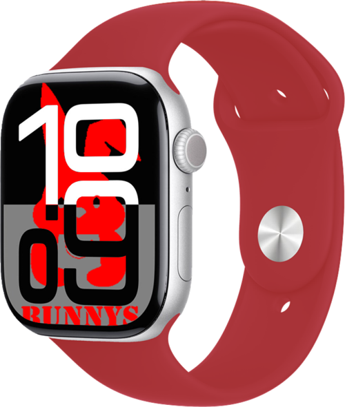 Philips Uyumlu Kırmızı Akıllı Saat Watch10 2025 Hediyeli AMOLED EKRAN