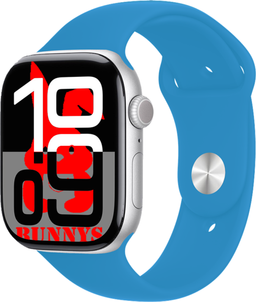 Apple iPhone 16 PRO MAX Uyumlu Açık Mavi Akıllı Saat Watch10 2025 Hediyeli AMOLED EKRAN