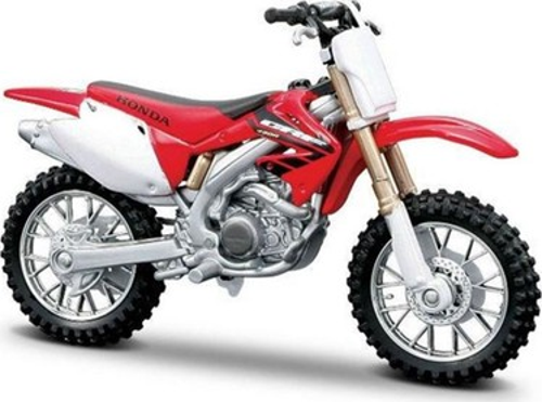 Motorsiklet 1:18 Motor Honda CRF450R Kırmızı