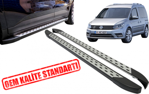 CADDY ARACA ÖZEL TRİMLİNE GRİ YAN BASAMAK 2014 2015 2016 2017 2018 2019 2020