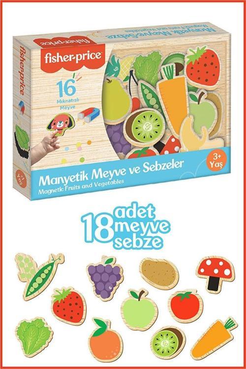 Fisher Price Manyetik Meyve Sebze