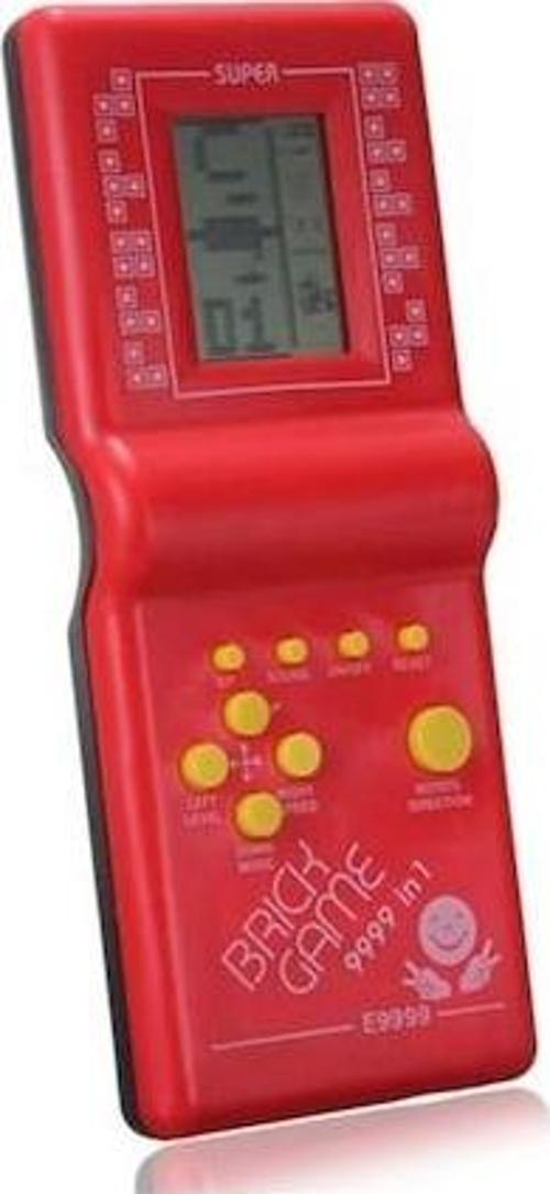 Nostaljik El Atarisi Tetris Kırmızı
