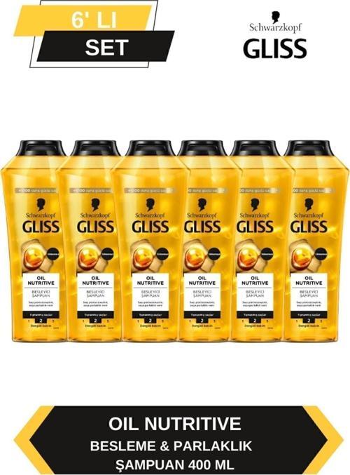Oil Nutritive Şampuan 6 x 400 ML