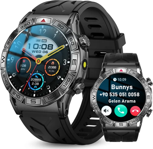 Su Geçirmez Akıllı Saat Redmi Turbo 3 Uyumlu 1.43 inç AMOLED