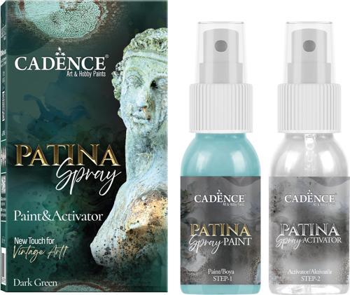 PATİNA SPREY SET 2 ( KOYU YEŞİL ) 50ML+50ML