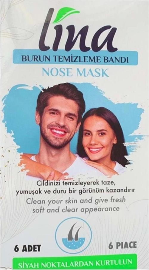 Burun Siyah Nokta Bandı 6 Adet