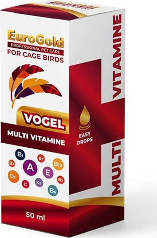 Vogel Multi Vitamine Damla 50 ml - Petshopundan