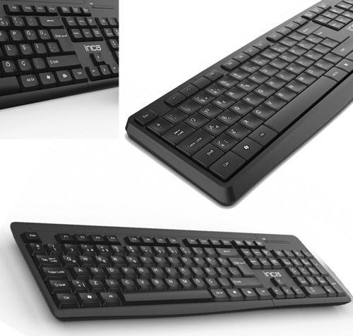 IWS-540 Wireless Multimedia Sıvıya Dayanıklı Slim Kablosuz Q Klavye