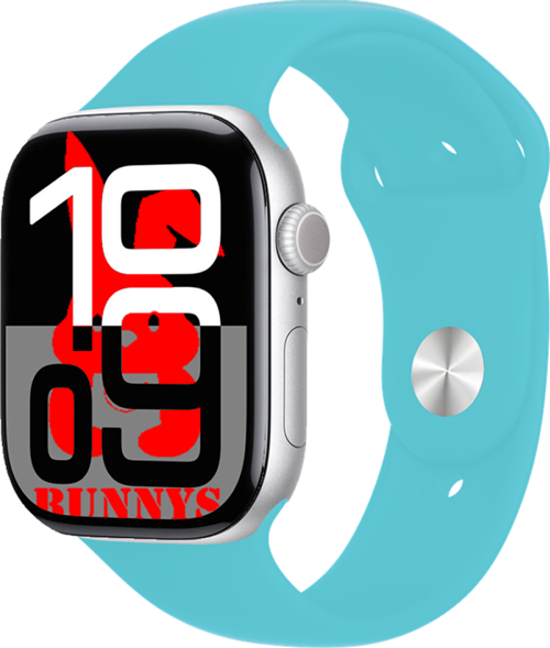 Apple iPhone 12 mini Uyumlu Turkuaz Akıllı Saat Watch10 2025 Hediyeli AMOLED EKRAN