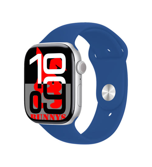 Oppo A56 Uyumlu Mavi Akıllı Saat Watch10 2025 Hediyeli AMOLED EKRAN