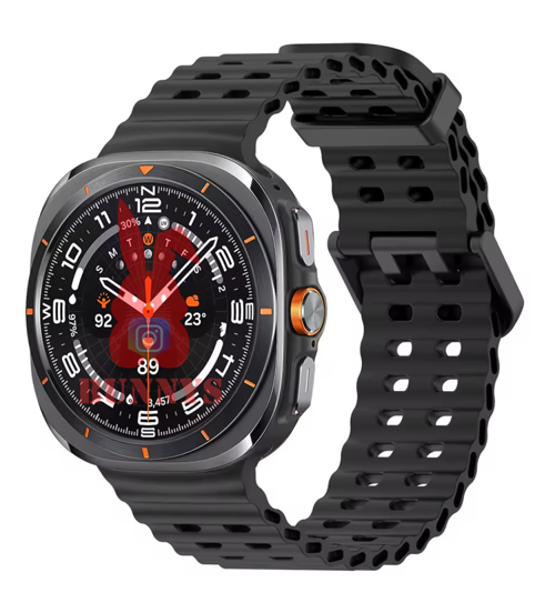 Watch Ultra Samsung Galaxy S24 Uyumlu Akıllı Saat 1.43 inç Kordon Hediyeli