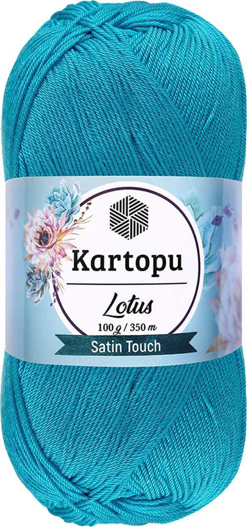 1 Adet Lotus Bikini Büstiyer Bluz Örgü İpi K512 Turkuaz