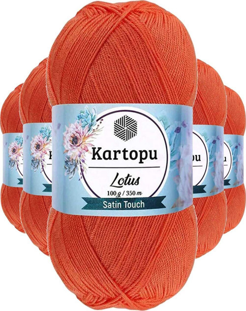 5 Adet Lotus Bikini Büstiyer Bluz Örgü İpi K211 Yavruağzı