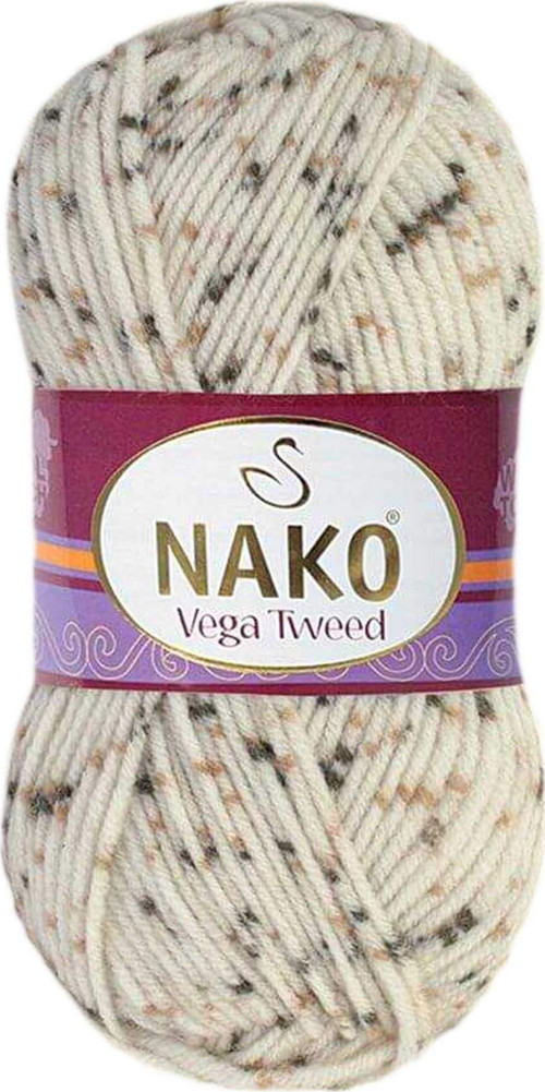 1 Adet Vega Tweed Premium Akrilik El Örgü İpi Yünü No: 35017
