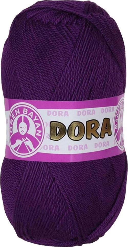 1 Adet Dora El Örgü İpi Yünü 100 gr 043 Mor