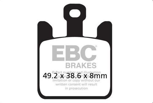 Kawasaki Zx6rr 2003 - 2006 Sinterli Ön Fren Balatası Ebc