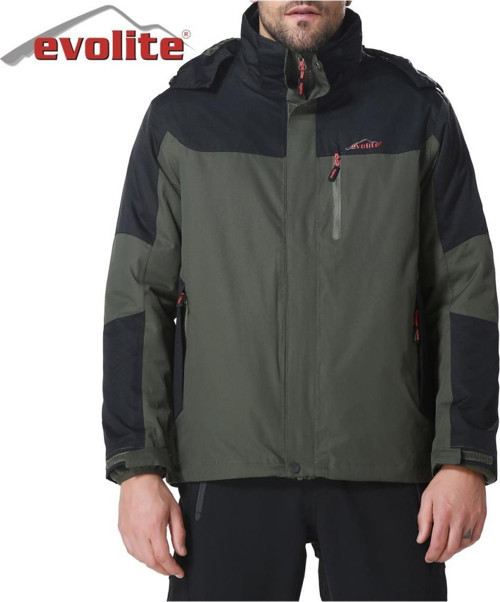 Diva Bay 3in1 Haki/Siyah Mont XXXL