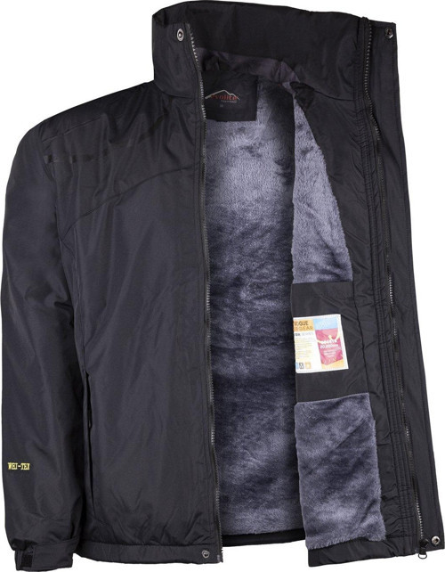 Men Thunder Jacket-Siyah Siyah-4XL