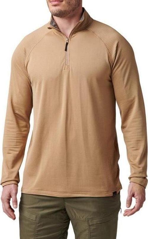 5.11 Stratos 1/4 Kısa Fermuar Sweat | Coyote XL