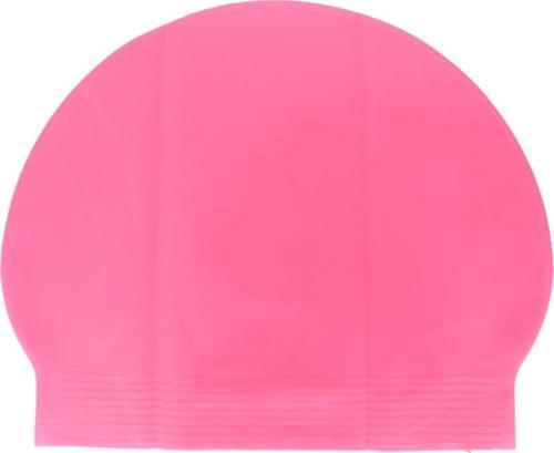 Yüzücü Bonesi Silikon Düz Renk PEMBE
